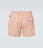 Fedeli Madeira printed swim trunks
