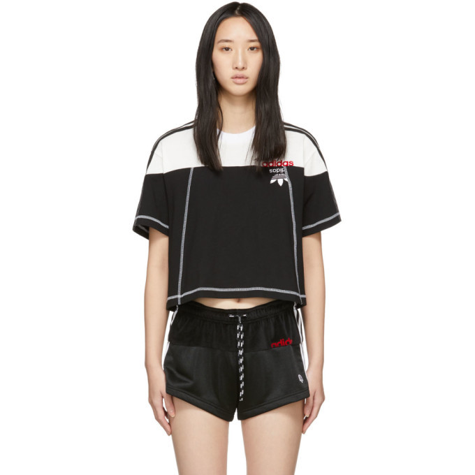 Adidas originals by outlet alexander wang 80s top