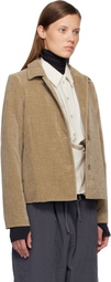 CASEY CASEY Beige Pwet Jacket
