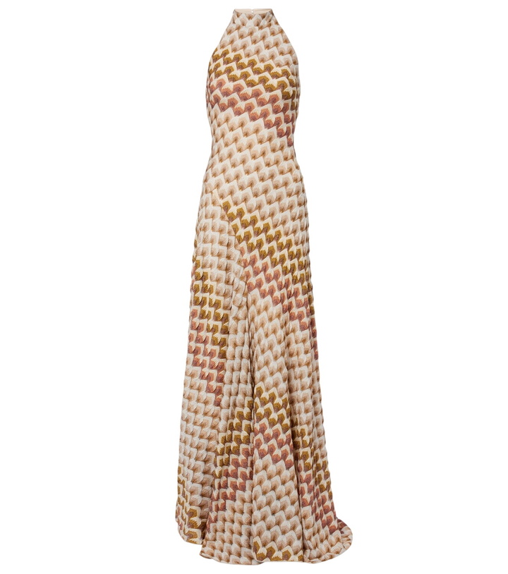 Photo: Missoni Halterneck lamé gown