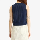 Adidas Women's Knitted Vest in Night Indigo