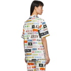 Kirin White and Multicolor Typo Shirt