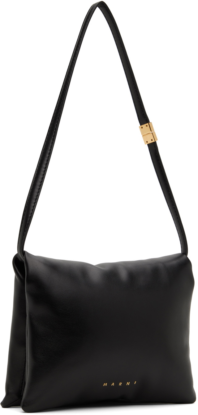 MARNI PRISMA sholder bags ブラックレザーバッグ Marni Prisma Leather Shoulder Bag (Shoulder bags) IFCHIC.COM