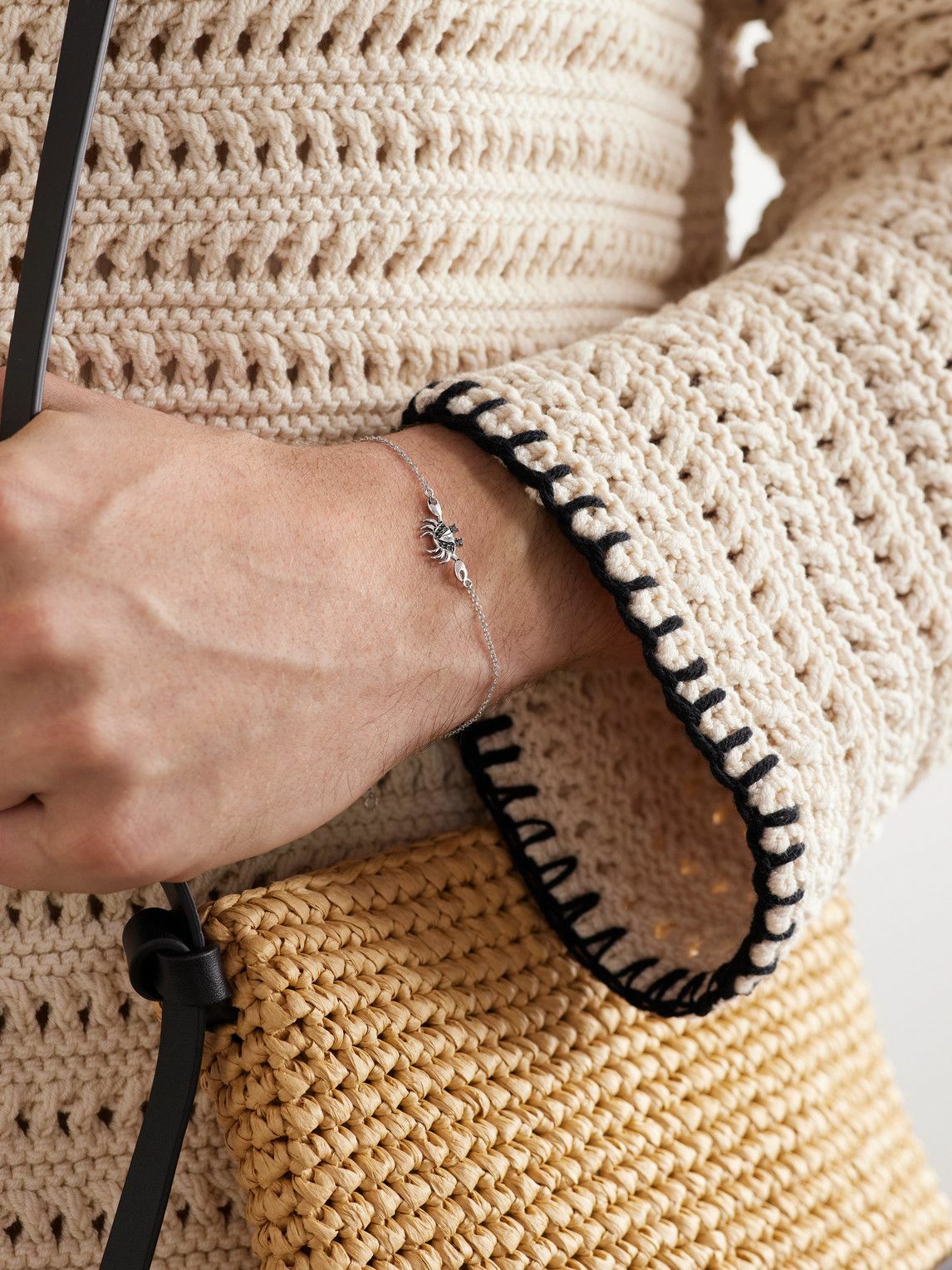 Yvonne Léon - White Gold Diamond Bracelet