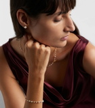 David Yurman Pearl Classics 18kt gold earrings with pearls and diamonds