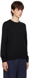 Maison Kitsuné Black Bold Fox Head Sweater