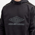 Boiler Room Men's x Umbro Hoodie in Black