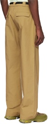 ROA Brown Oversized Trousers