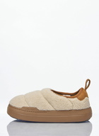 Moon Boot Park Puffer Fleece Slip-On Shoes