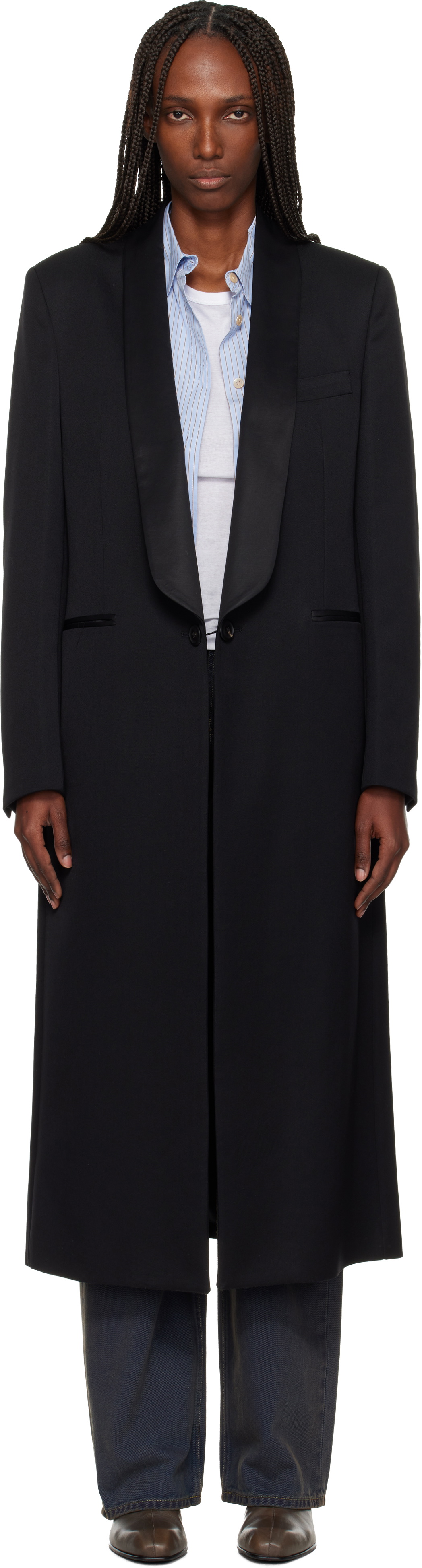 Our Legacy Black Uniform Coat Our Legacy