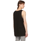 John Elliott Black Rugby Tank Top