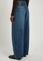 Esse Studios Meki Cocoon Barrel-leg Jeans Blue