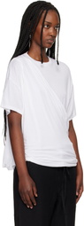 POST ARCHIVE FACTION (PAF) White Drifter T-shirt
