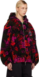 Chopova Lowena Multicolor Engine Party Oversized Fleece Hoodie