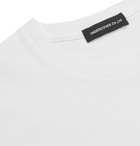 Undercover - Printed Cotton-Jersey T-Shirt - White