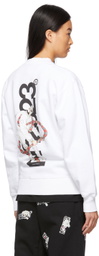 Aitor Throup’s TheDSA White 'No2023' Sweatshirt