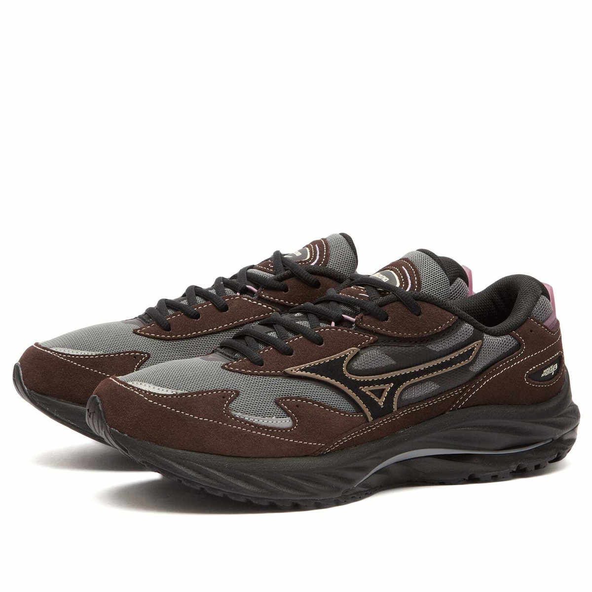 Mizuno WAVE RIDER β Sneaker in Quiet Shade/Black/Mole