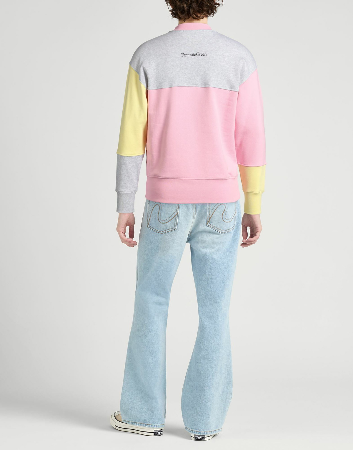 Msgm Mens Sweatshirt in Pink