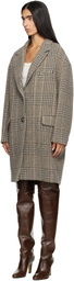 Isabel Marant Etoile Brown Limiza Coat