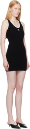 AMIRI Black MA Minidress