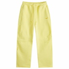 Nike x Nocta Tech Fleece Pant in Citron/Sulfer