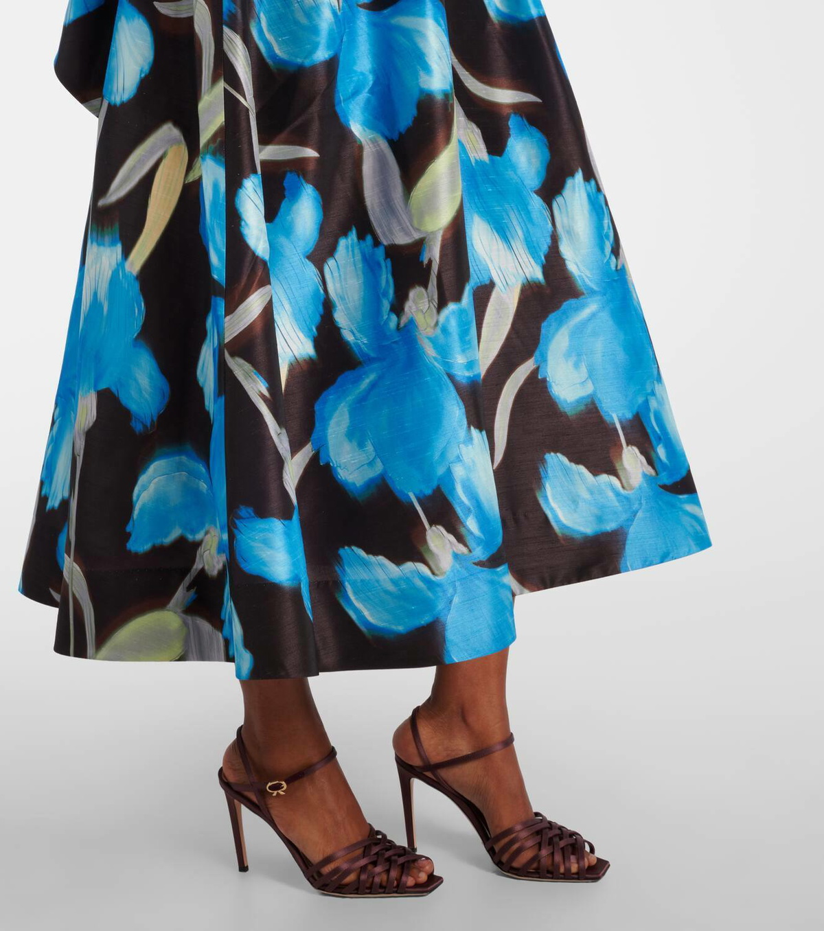 Rebecca Vallance Ingrid printed midi dress Rebecca Vallance
