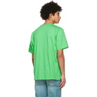 MSGM Green New Logo T-Shirt