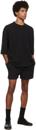 Fear of God Black Jersey Lounge Shorts