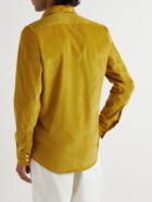 Richard James - Organic Cotton-Needlecord Shirt - Yellow