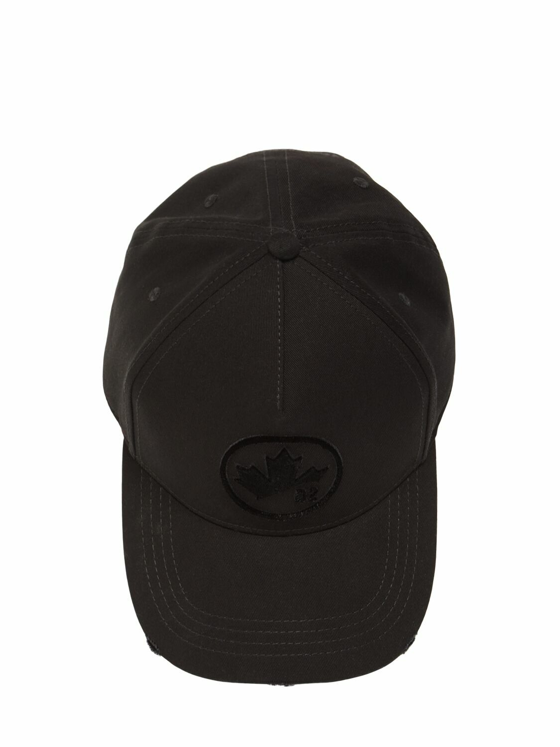 DSQUARED2 D2 Leaf Cotton Baseball Cap Dsquared2