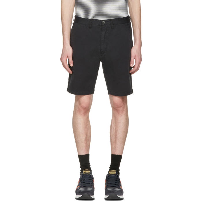 Photo: PS by Paul Smith Black Standard Fit Shorts