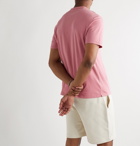 Mr P. - Cotton and Linen-Blend T-Shirt - Pink