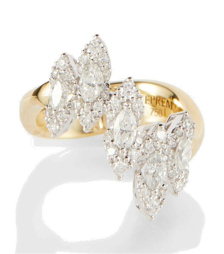 Photo: Yeprem 18kt gold ring with diamonds