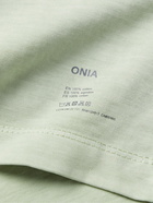 Onia - Garment-Dyed Cotton-Jersey T-Shirt - Green