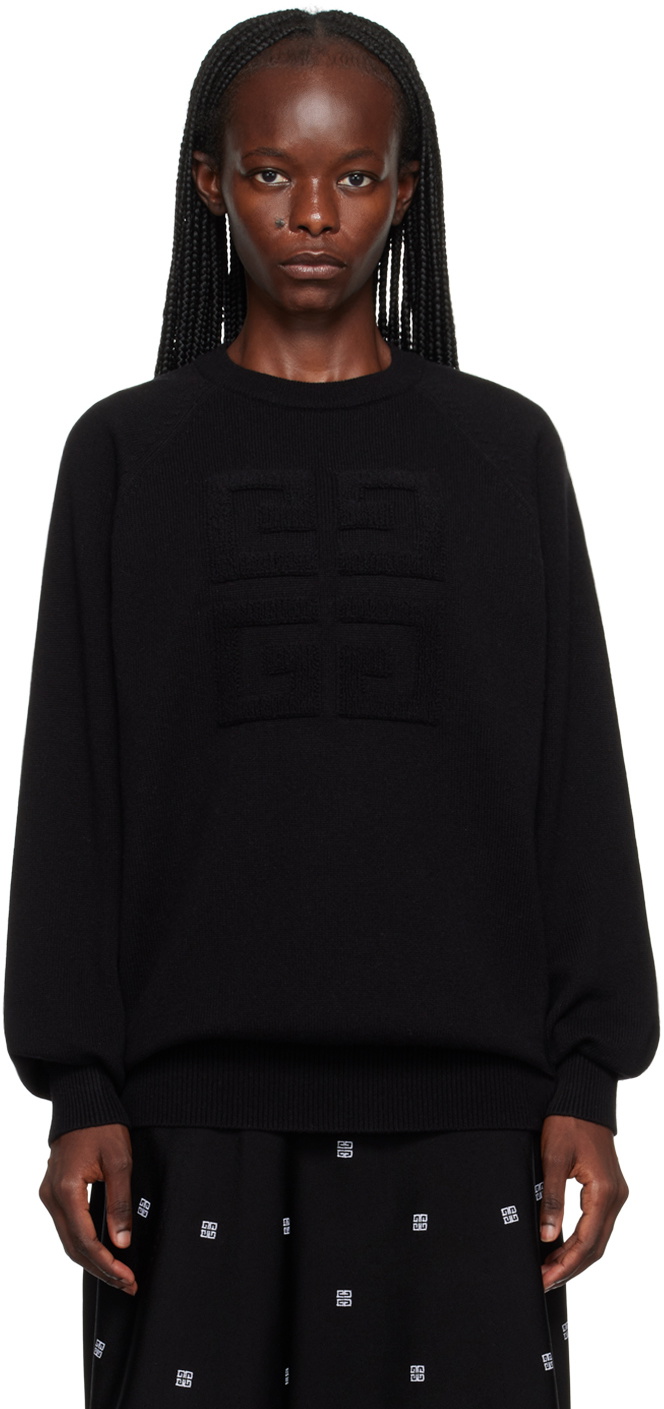 Givenchy Black Raglan Sweater Givenchy