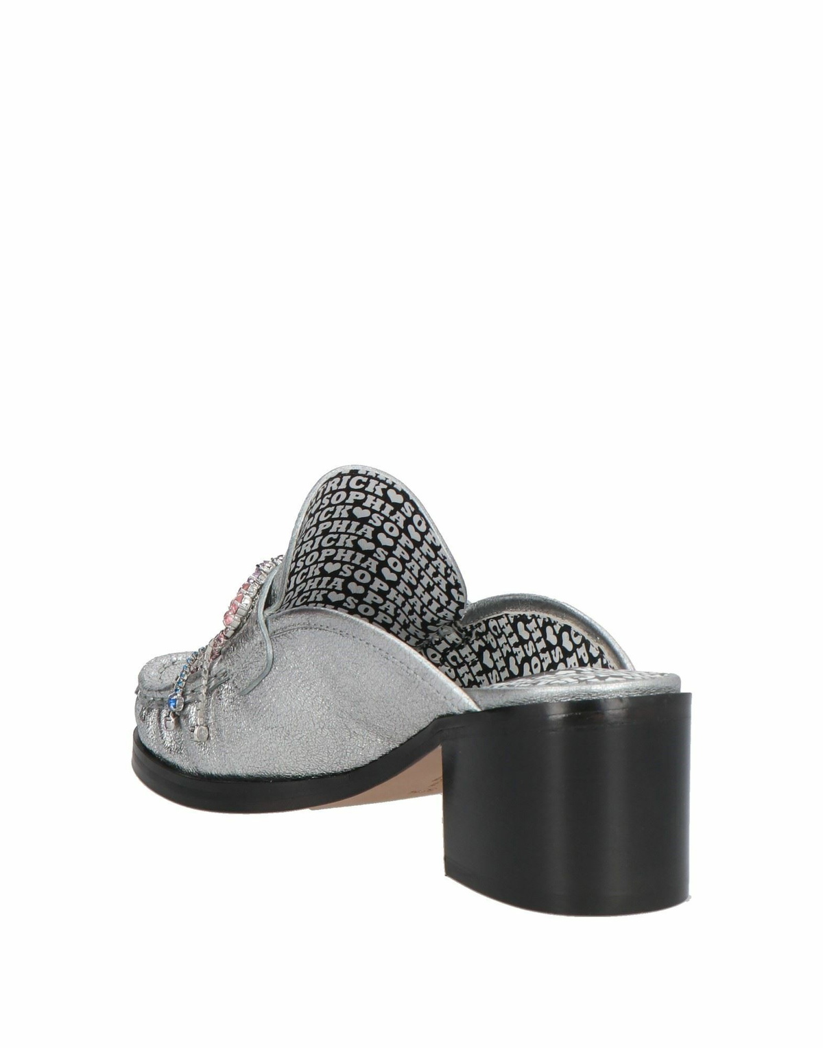 Sophia Webster Womens Mules & Clogs in Silver