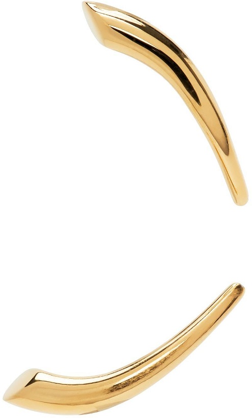 Photo: Charlotte Chesnais Gold Petit Helix Earrings