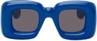 LOEWE Blue Inflated Sunglasses