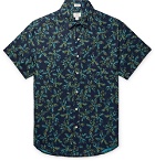 J.Crew - Slim-Fit Printed Linen Shirt - Navy