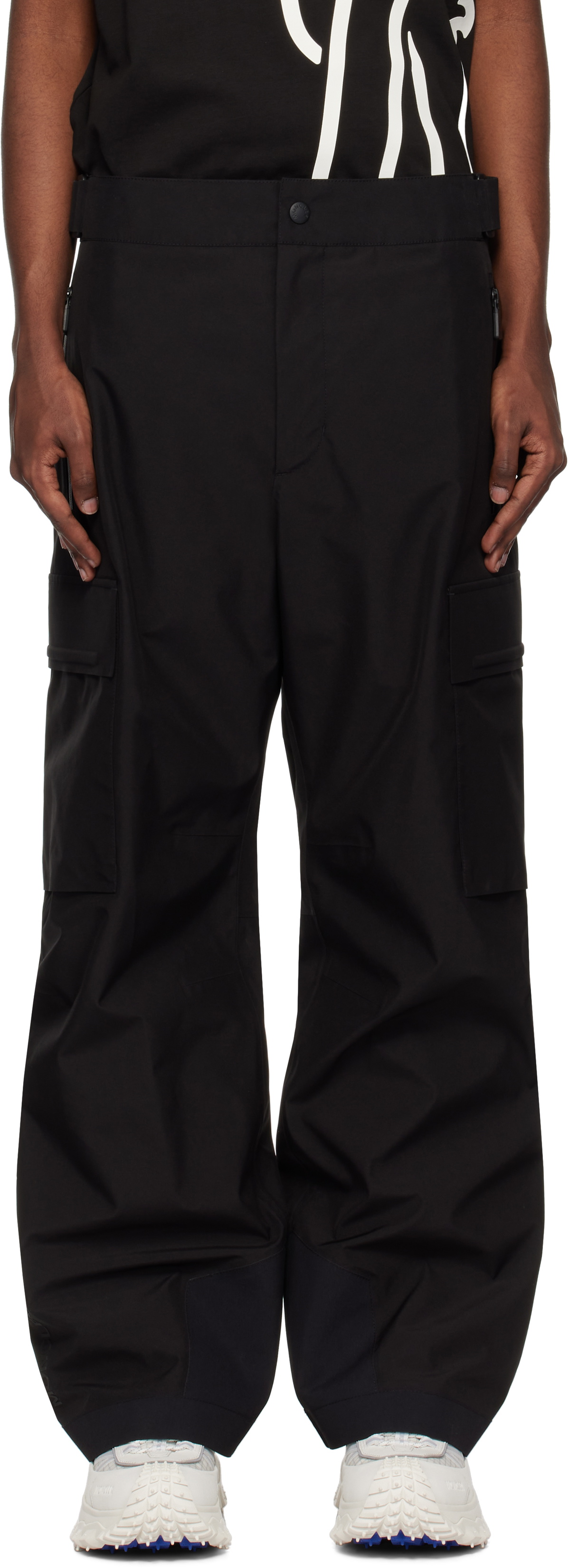Moncler Grenoble Black Padded Ski Pants