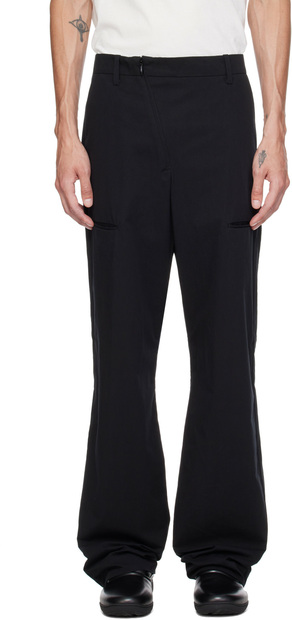 Kiko Kostadinov Black Melsas Trousers Kiko Kostadinov