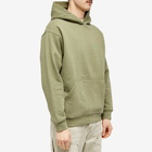 Dime Men's Classic Small Logo Hoodie in Army Green