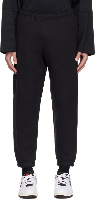 Photo: Nike Black Embroidered Sweatpants