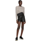 Stella McCartney Black Alter Leather Shorts