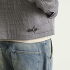 mfpen Men's Check Cropped Mail Jacket in Taupe
