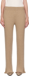 LISA YANG Beige Eveline Trousers