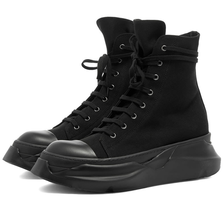 Photo: Rick Owens DRKSHDW Abstract Hi Twill Sneaker