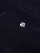 Eleventy - Wool-Felt Bomber Jacket - Blue