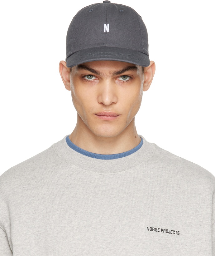 Photo: NORSE PROJECTS Gray Twill Sports Cap
