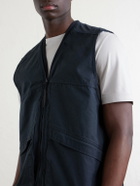 OrSlow - Utility Cotton Vest - Blue